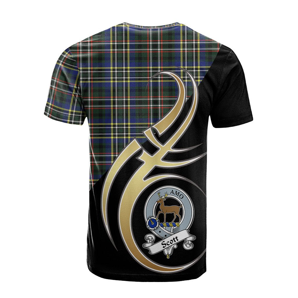 Scott Brown Modern Tartan T-shirt - Believe In Me Style