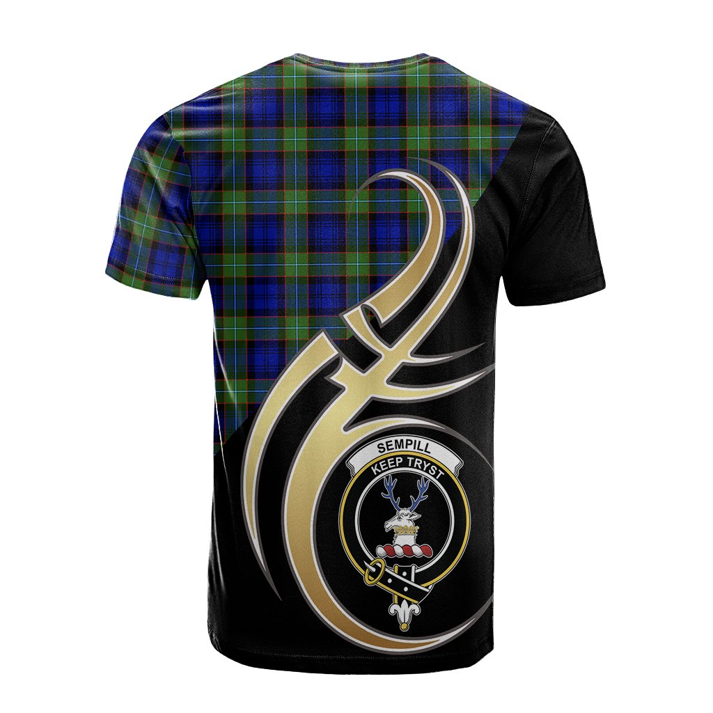 Sempill Modern Tartan T-shirt - Believe In Me Style