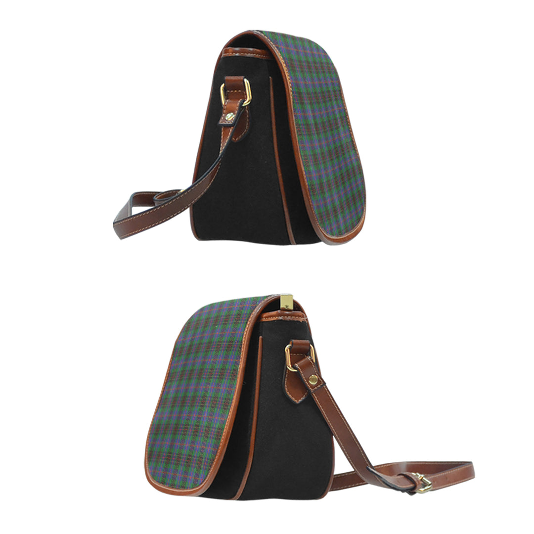 Sey Tartan Saddle Handbags