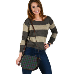 Sey Tartan Saddle Handbags