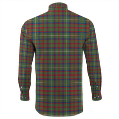 Shaw Green Modern Tartan Long Sleeve Button Shirt