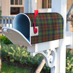 Shaw Green Modern Tartan Crest Mailbox