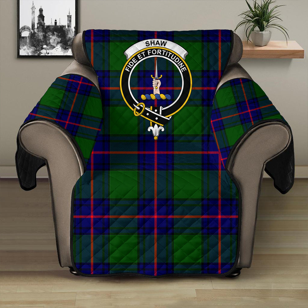 Shaw Modern Tartan Crest Sofa Protector