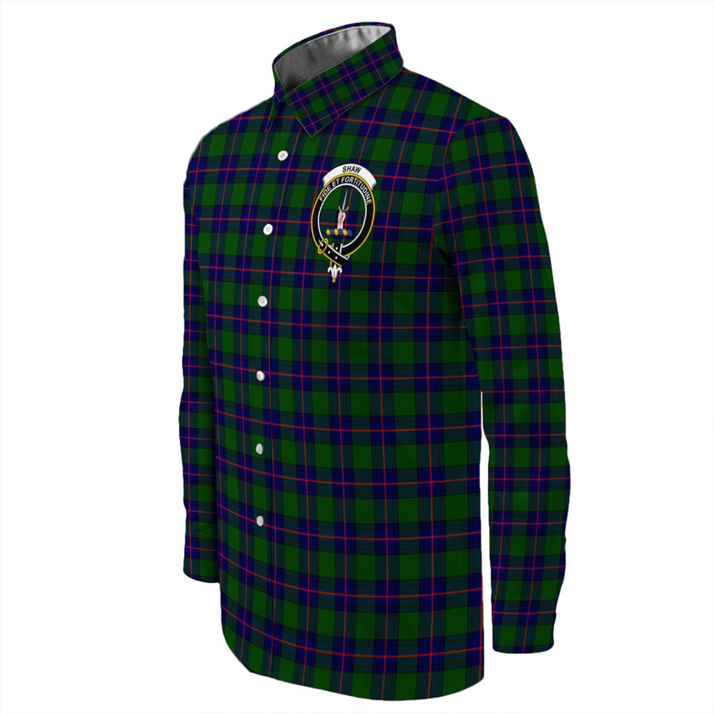 Shaw Modern Tartan Long Sleeve Button Shirt