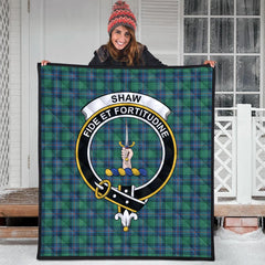 Shaw Ancient Tartan Crest Quilt