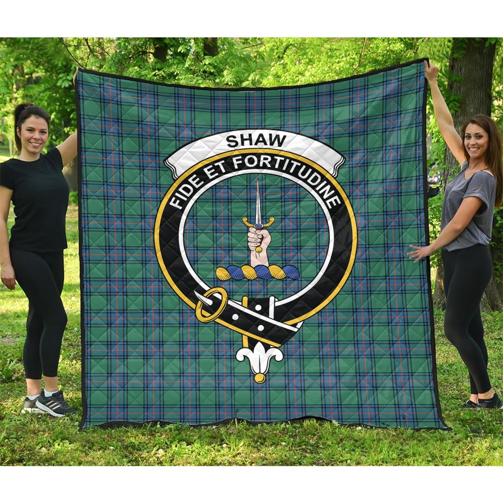 Shaw Ancient Tartan Crest Quilt