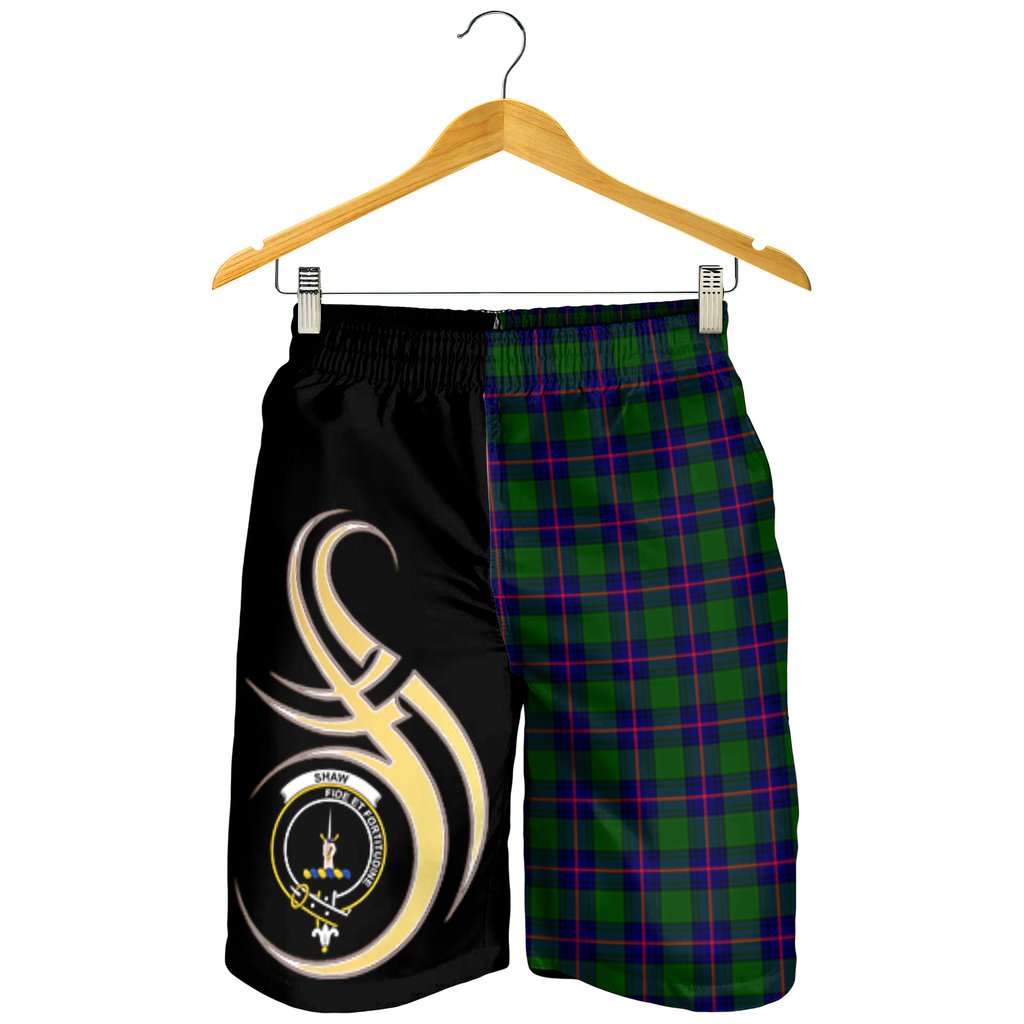 Shaw Modern Tartan Crest Men's Short PM8