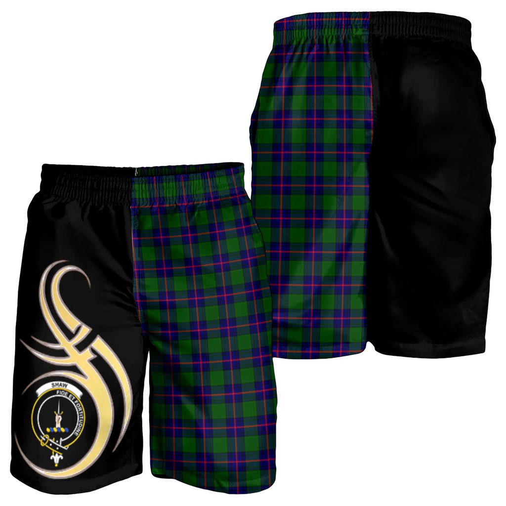 Shaw Modern Tartan Crest Men's Short PM8