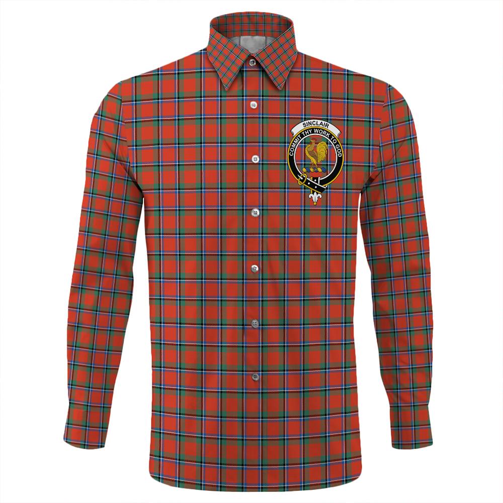 Sinclair Ancient Tartan Long Sleeve Button Shirt