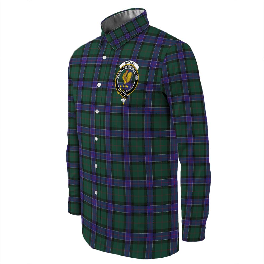 Sinclair Hunting Modern Tartan Long Sleeve Button Shirt