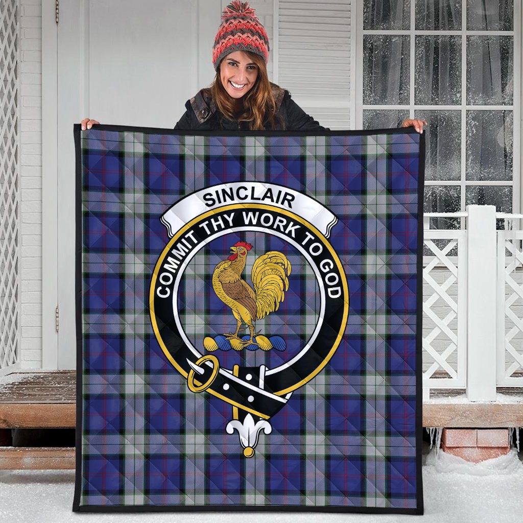 Sinclair Dress Tartan Crest Quilt