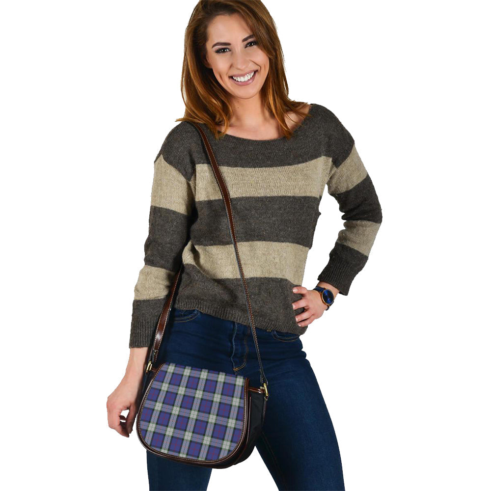 Sinclair Dress Tartan Saddle Handbags