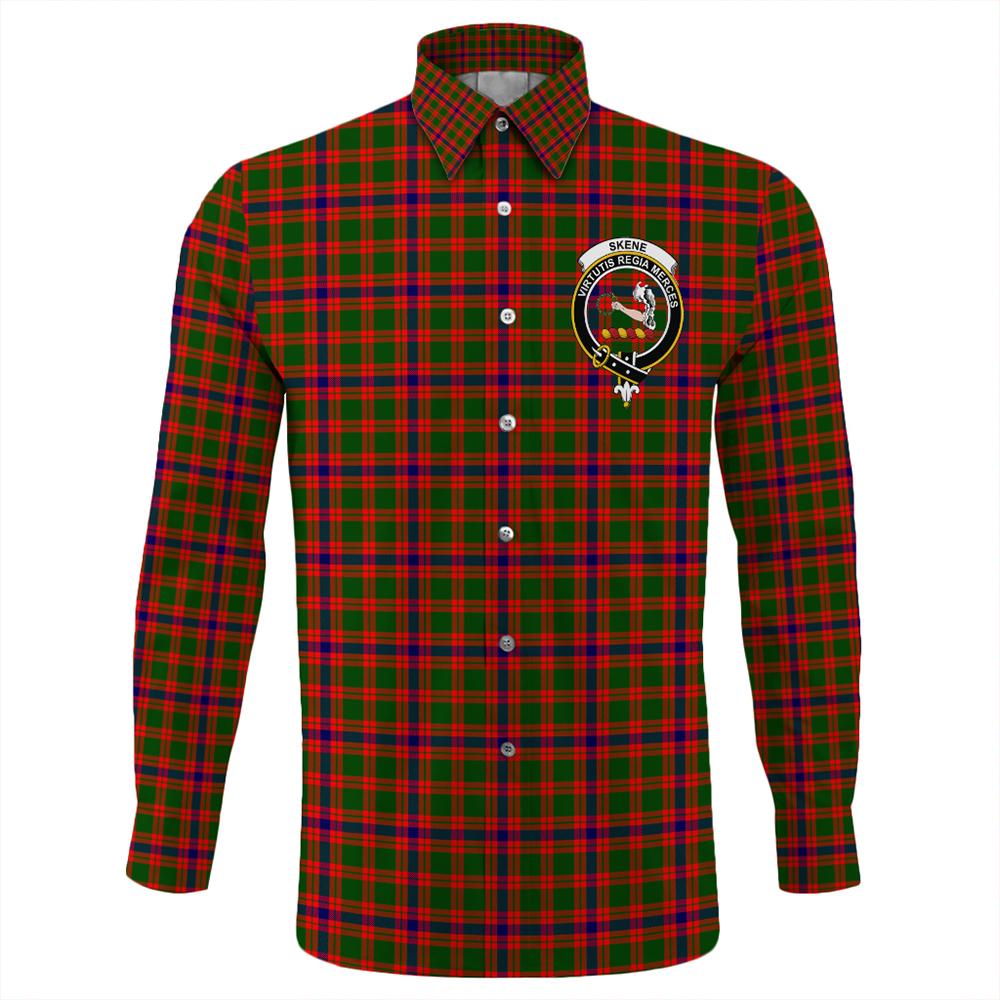 Skene Modern Tartan Long Sleeve Button Shirt