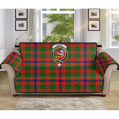 Skene Modern Tartan Crest Sofa Protector