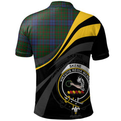 Skene 02 Tartan Polo Shirt - Royal Coat Of Arms Style