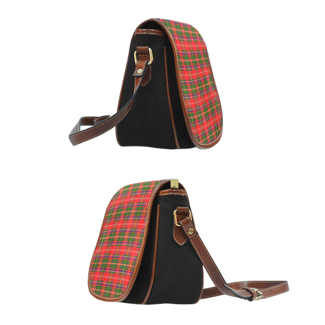 Somerville Modern Tartan Saddle Handbags