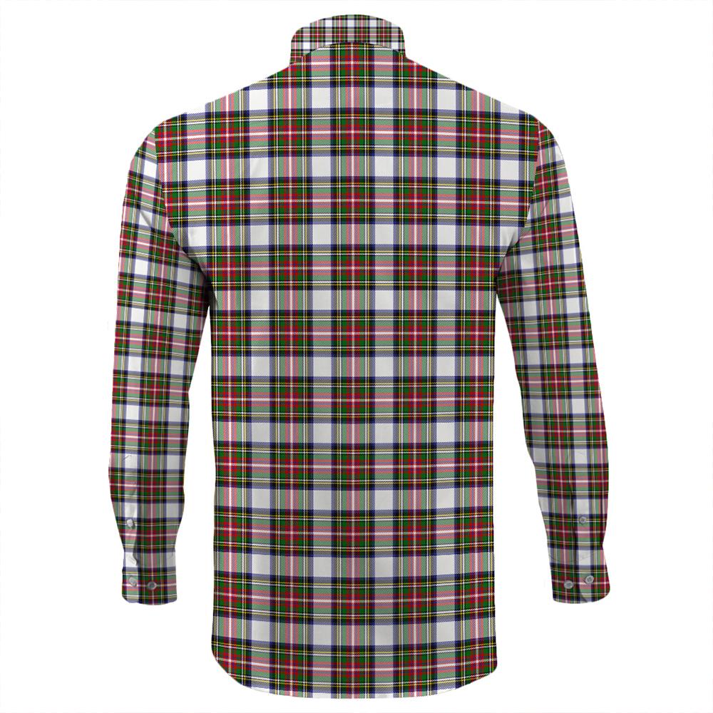 Stewart Dress Modern Tartan Long Sleeve Button Shirt