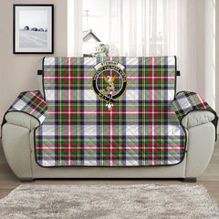 Stewart Dress Modern Tartan Crest Sofa Protector