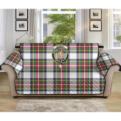 Stewart Dress Modern Tartan Crest Sofa Protector