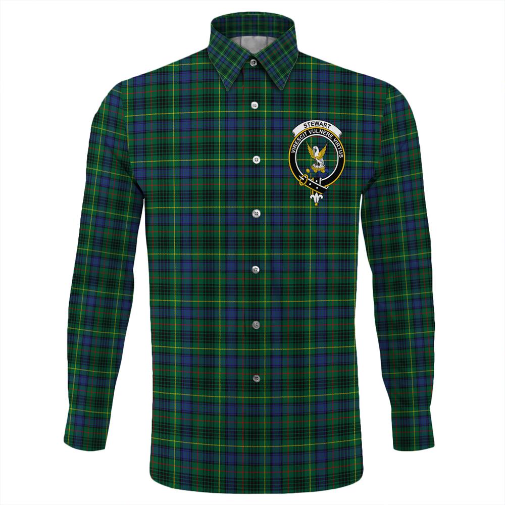 Stewart Hunting Modern Tartan Long Sleeve Button Shirt