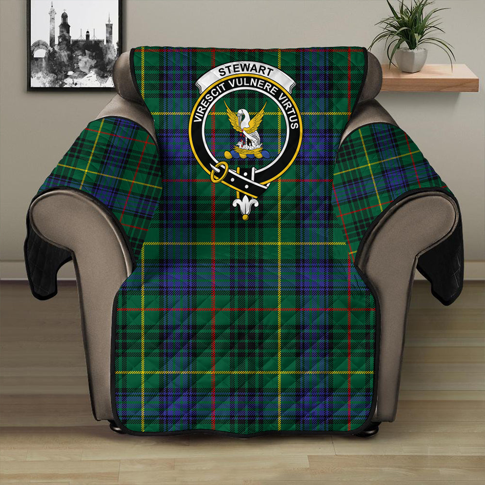 Stewart Hunting Modern Tartan Crest Sofa Protector