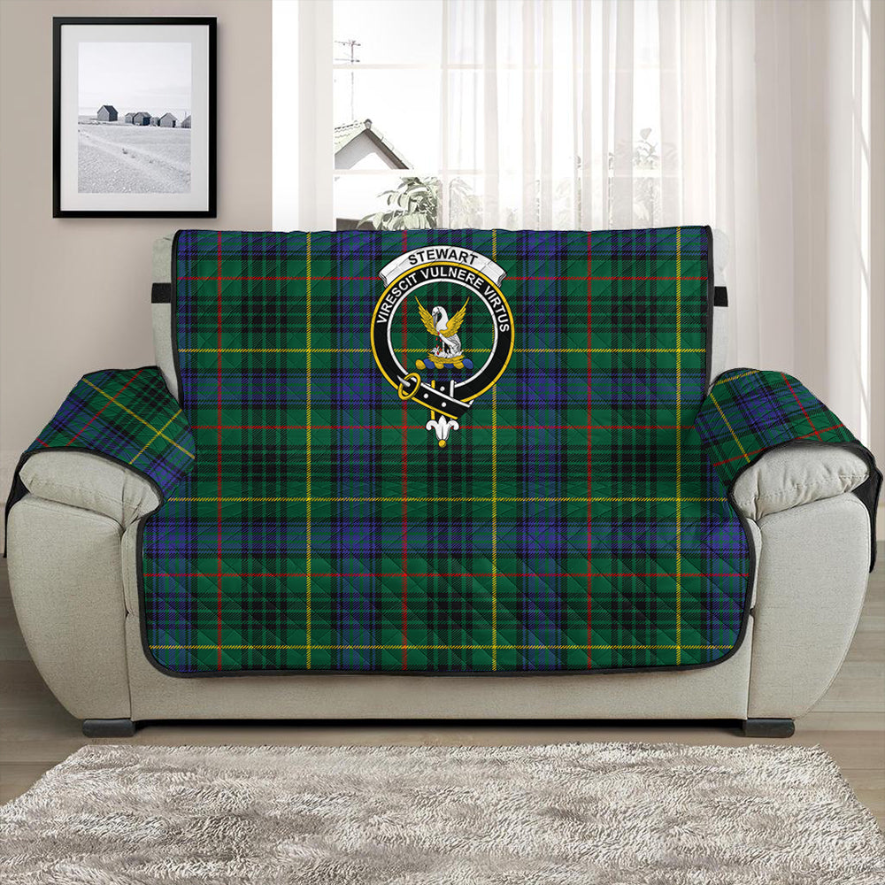 Stewart Hunting Modern Tartan Crest Sofa Protector