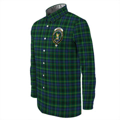 Stewart Hunting Modern Tartan Long Sleeve Button Shirt