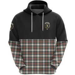 Stewart Dress Ancient Clan Half Of Tartan Hoodie