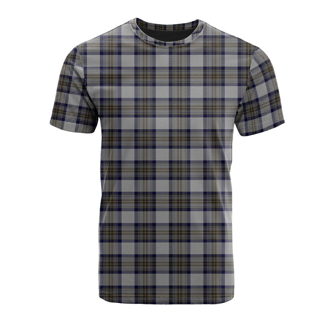 Stewart Dress Blue Tartan T-Shirt