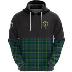Stewart Hunting Modern Clan Half Of Tartan Hoodie