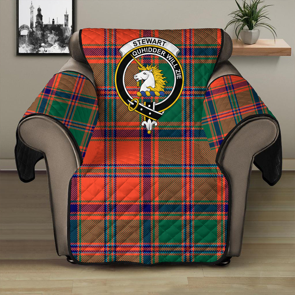 Stewart of Appin Ancient Tartan Crest Sofa Protector