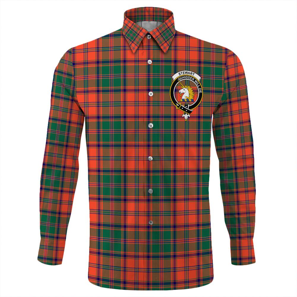 Stewart of Appin Ancient Tartan Long Sleeve Button Shirt