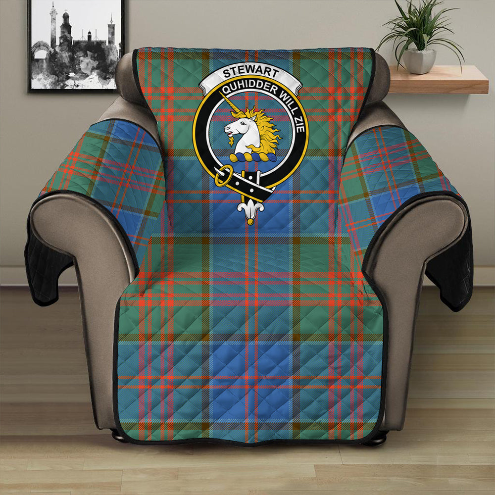 Stewart of Appin Hunting Ancient Tartan Crest Sofa Protector