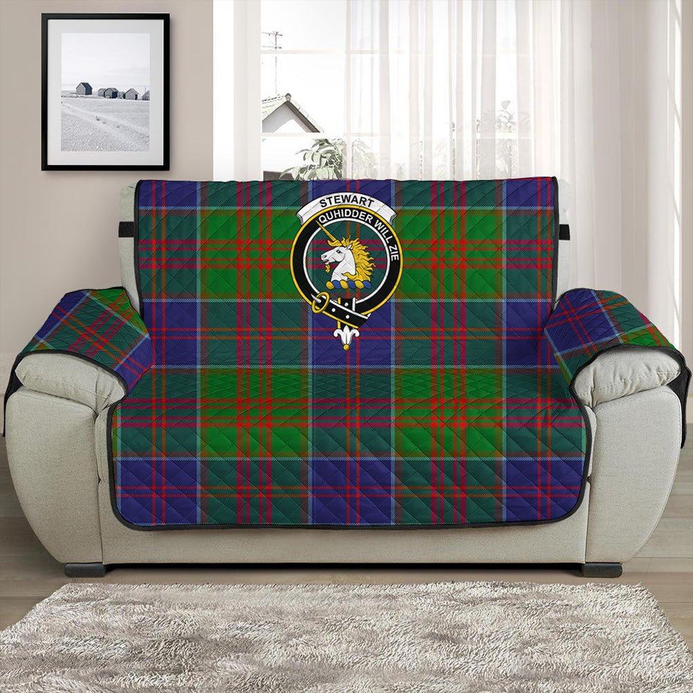 Stewart of Appin Hunting Modern Tartan Crest Sofa Protector