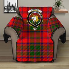 Stewart of Appin Modern Tartan Crest Sofa Protector