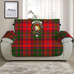 Stewart of Appin Modern Tartan Crest Sofa Protector