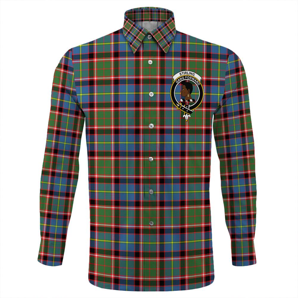 Stirling & Bannockburn District Tartan Long Sleeve Button Shirt