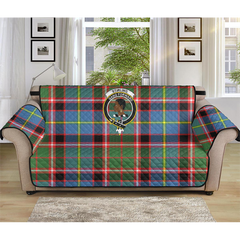 Stirling & Bannockburn District Tartan Crest Sofa Protector