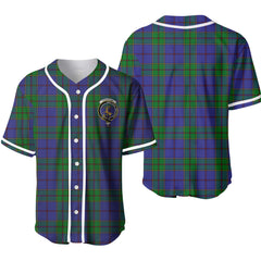 Strachan Tartan Unisex Baseball Jersey