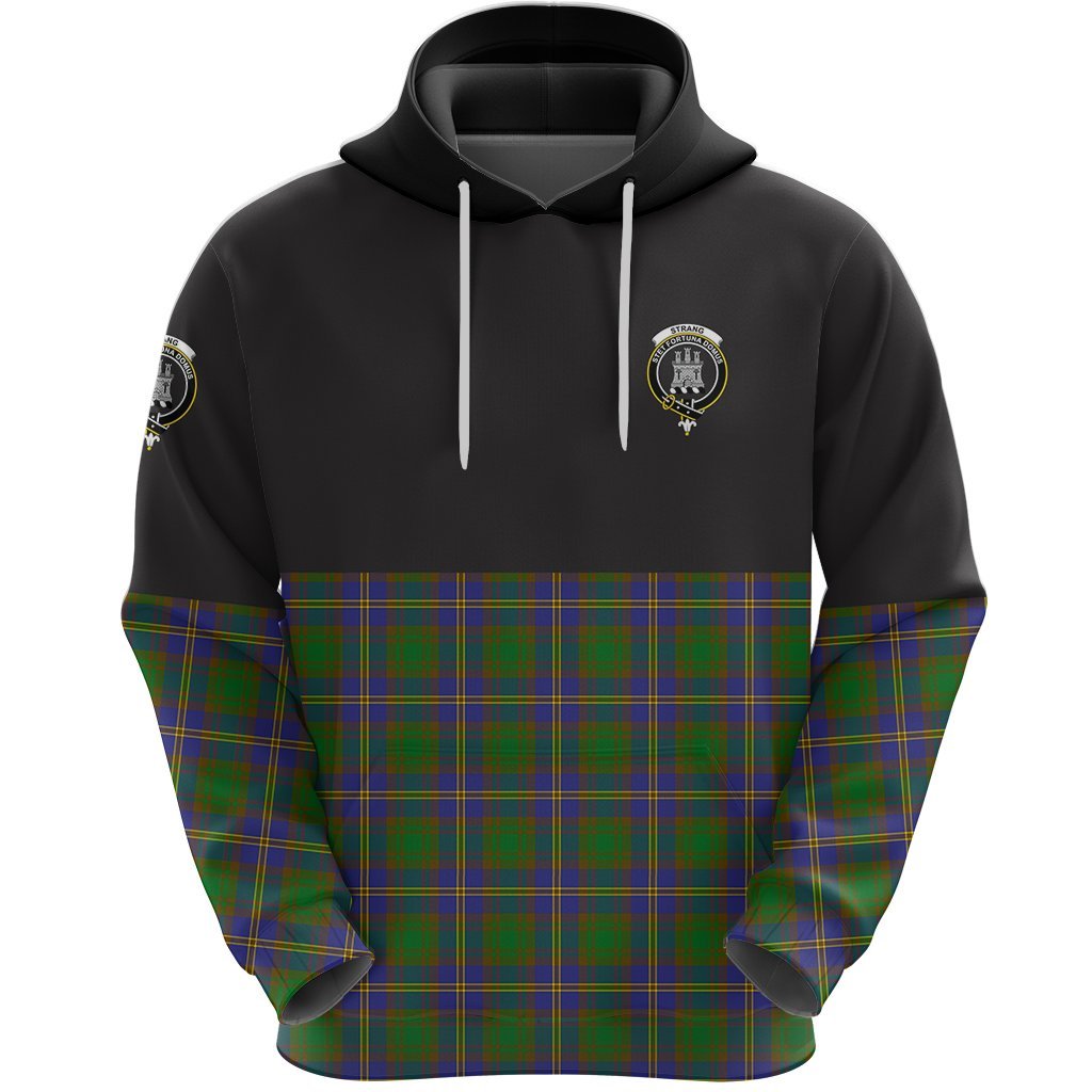 Strange of Balkaskie Clan Half Of Tartan Hoodie