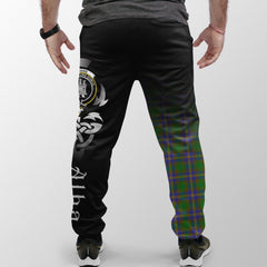 Strange Of Balkaskie Tartan Crest Jogger Sweatpants - Alba Celtic Style