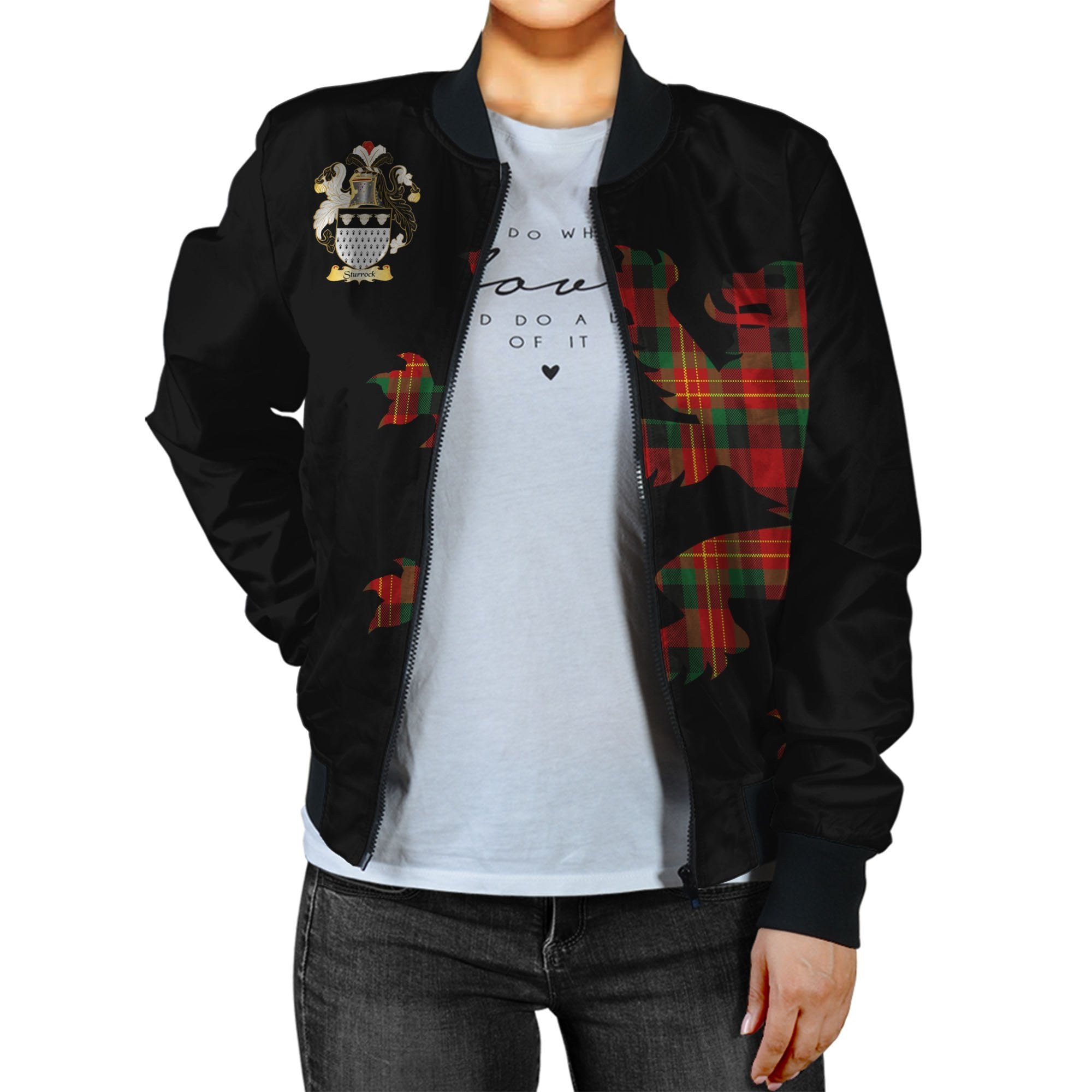 Sturrock Tartan Bomber Jacket Lion & Thistle