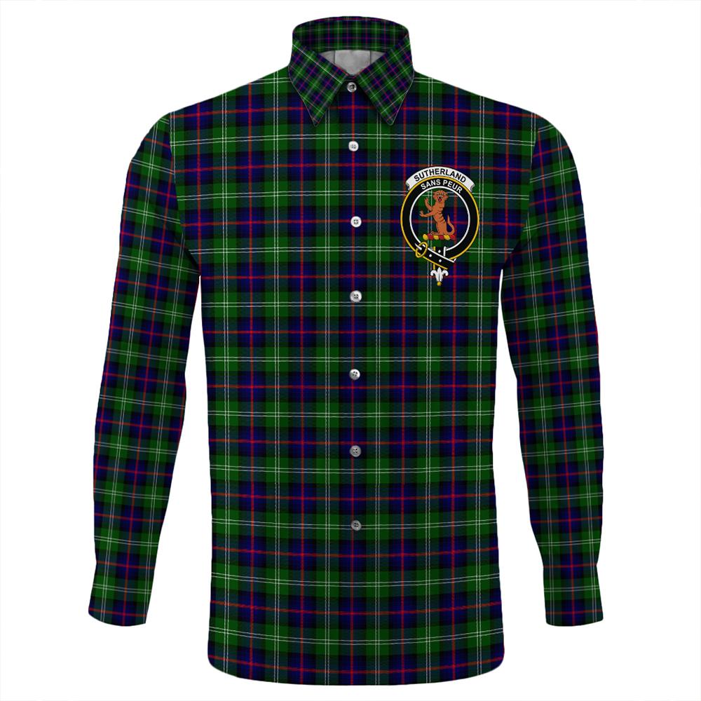 Sutherland Modern Tartan Long Sleeve Button Shirt