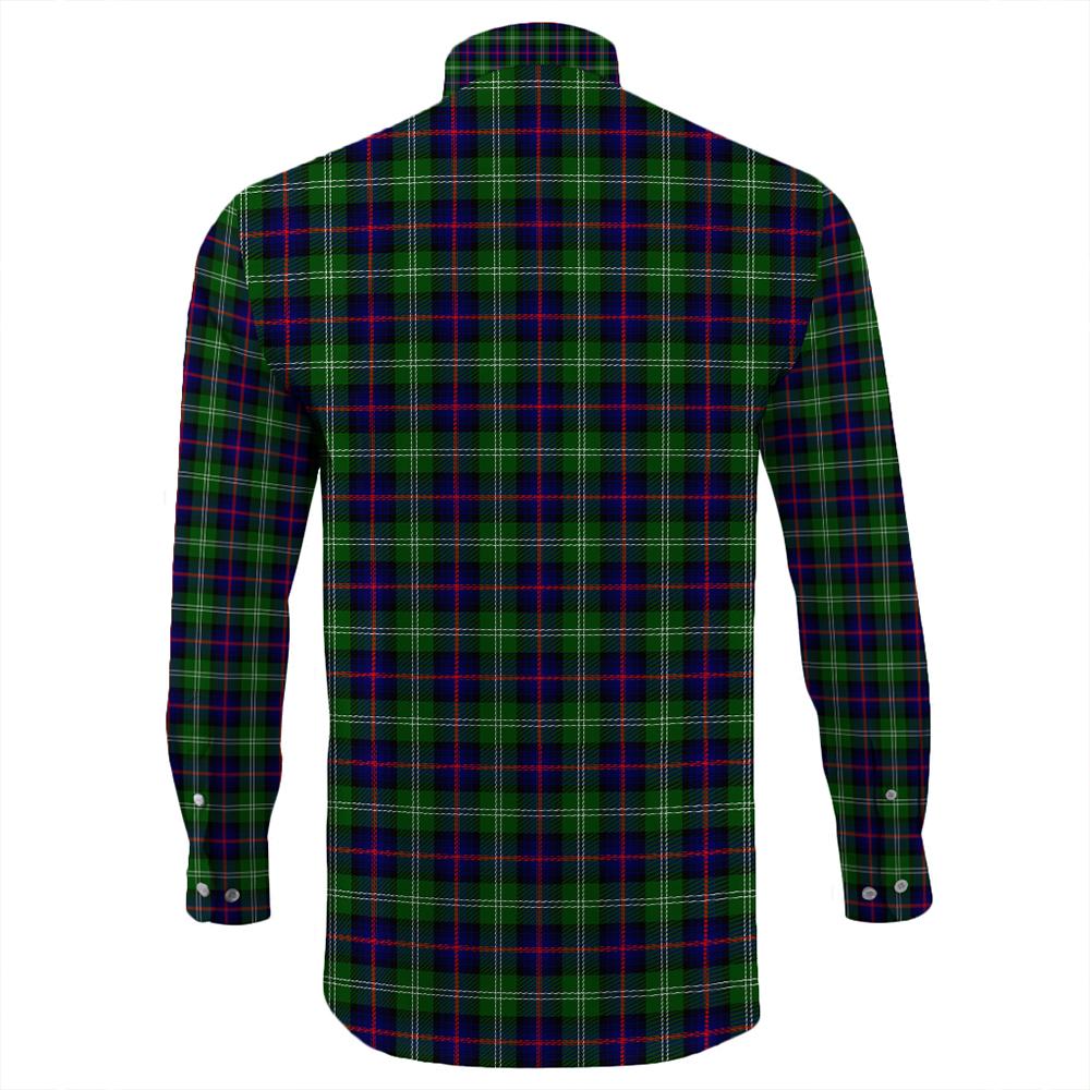 Sutherland Modern Tartan Long Sleeve Button Shirt