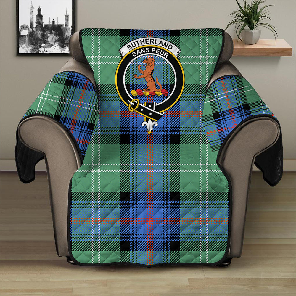 Sutherland Old Ancient Tartan Crest Sofa Protector