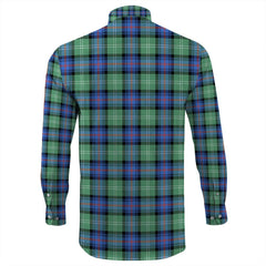 Sutherland Old Ancient Tartan Long Sleeve Button Shirt