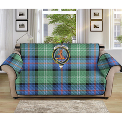 Sutherland Old Ancient Tartan Crest Sofa Protector