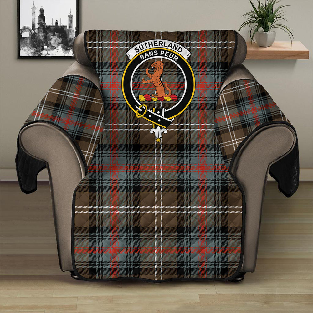 Sutherland Weathered Tartan Crest Sofa Protector