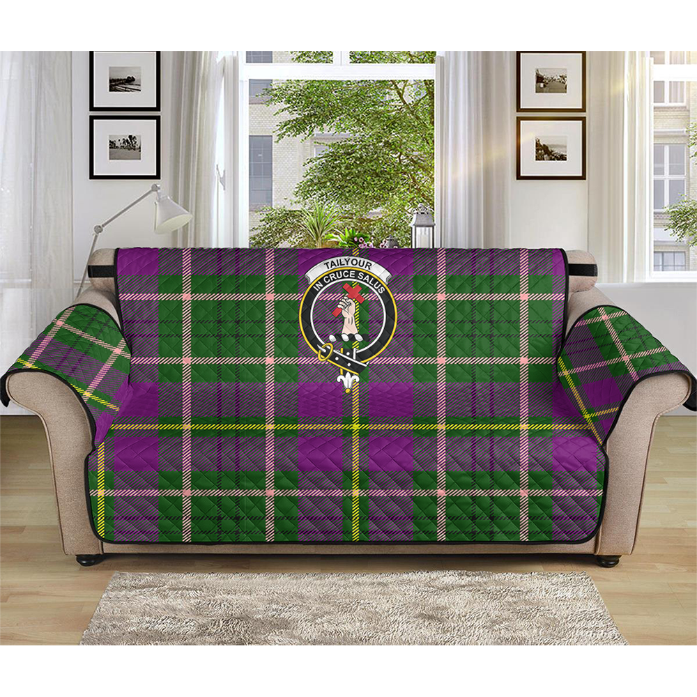 Tailyour Tartan Crest Sofa Protector