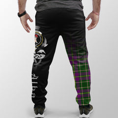 Tailyour Tartan Crest Jogger Sweatpants - Alba Celtic Style